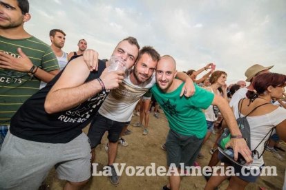 III edición del Festival de música Juergas Rock celebrado en Adra.