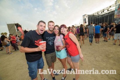 III edición del Festival de música Juergas Rock celebrado en Adra.