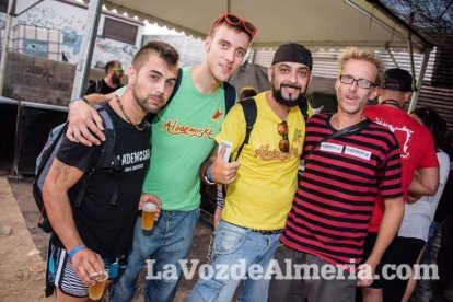 III edición del Festival de música Juergas Rock celebrado en Adra.