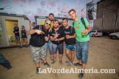 III edición del Festival de música Juergas Rock celebrado en Adra.