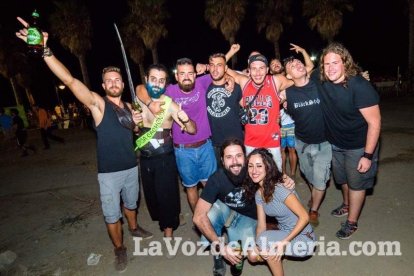 III edición del Festival de música Juergas Rock celebrado en Adra.