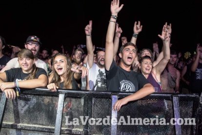 III edición del Festival de música Juergas Rock celebrado en Adra.