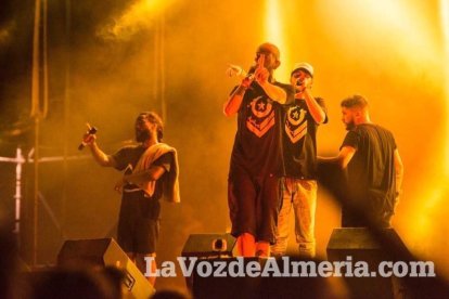III edición del Festival de música Juergas Rock celebrado en Adra.