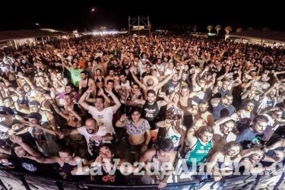 III edición del Festival de música Juergas Rock celebrado en Adra.