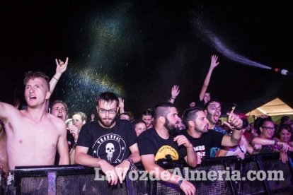 III edición del Festival de música Juergas Rock celebrado en Adra.