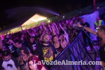 III edición del Festival de música Juergas Rock celebrado en Adra.