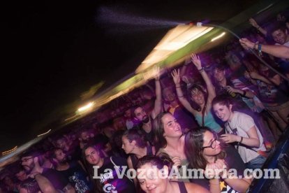III edición del Festival de música Juergas Rock celebrado en Adra.