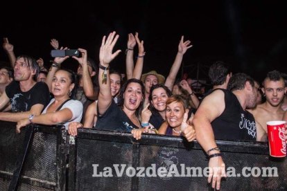 III edición del Festival de música Juergas Rock celebrado en Adra.