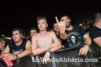 III edición del Festival de música Juergas Rock celebrado en Adra.