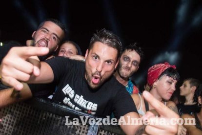 III edición del Festival de música Juergas Rock celebrado en Adra.