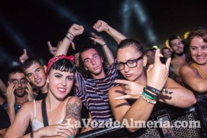 III edición del Festival de música Juergas Rock celebrado en Adra.
