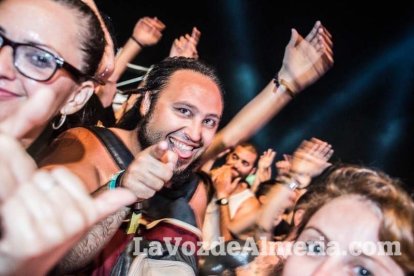 III edición del Festival de música Juergas Rock celebrado en Adra.