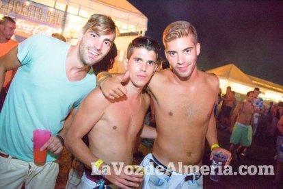 Celebración del Festival de Música Electrónica, Dreambeach, en Villaricos.