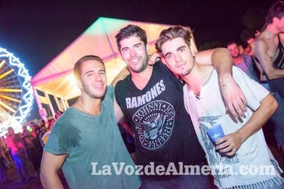 Celebración del Festival de Música Electrónica, Dreambeach, en Villaricos.