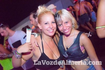 Celebración del Festival de Música Electrónica, Dreambeach, en Villaricos.