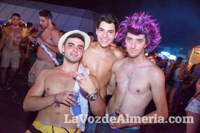 Celebración del Festival de Música Electrónica, Dreambeach, en Villaricos.