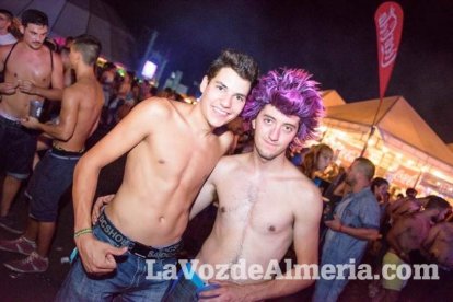 Celebración del Festival de Música Electrónica, Dreambeach, en Villaricos.