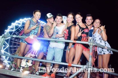 Celebración del Festival de Música Electrónica, Dreambeach, en Villaricos.