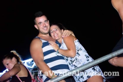 Celebración del Festival de Música Electrónica, Dreambeach, en Villaricos.