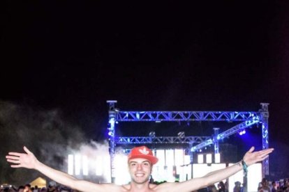 Celebración del Festival de Música Electrónica, Dreambeach, en Villaricos.