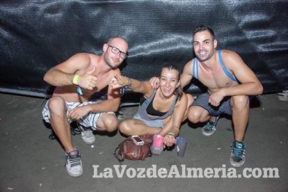 Celebración del Festival de Música Electrónica, Dreambeach, en Villaricos.