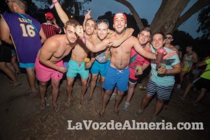 Celebración del Festival de Música Electrónica, Dreambeach, en Villaricos.