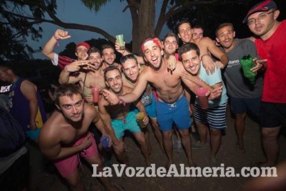 Celebración del Festival de Música Electrónica, Dreambeach, en Villaricos.