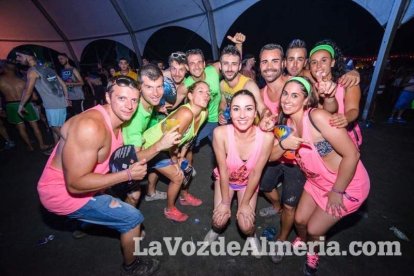 Celebración del Festival de Música Electrónica, Dreambeach, en Villaricos.
