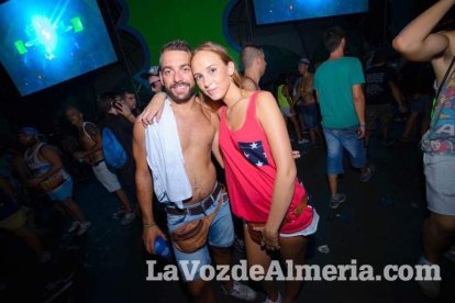 Celebración del Festival de Música Electrónica, Dreambeach, en Villaricos.