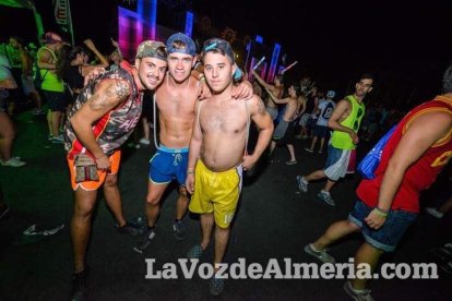 Celebración del Festival de Música Electrónica, Dreambeach, en Villaricos.