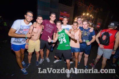 Celebración del Festival de Música Electrónica, Dreambeach, en Villaricos.