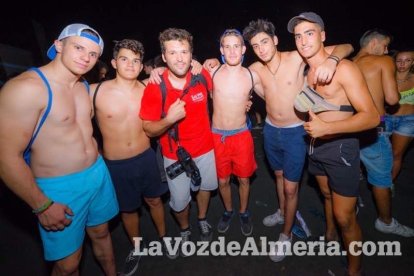 Celebración del Festival de Música Electrónica, Dreambeach, en Villaricos.