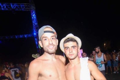 Celebración del Festival de Música Electrónica, Dreambeach, en Villaricos.
