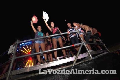 Celebración del Festival de Música Electrónica, Dreambeach, en Villaricos.