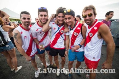 Celebración del Festival de Música Electrónica, Dreambeach, en Villaricos.