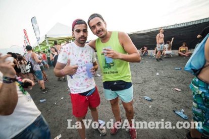 Celebración del Festival de Música Electrónica, Dreambeach, en Villaricos.