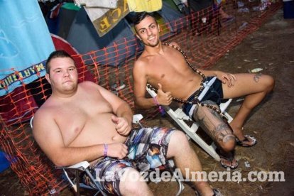 Celebración del Festival de Música Electrónica, Dreambeach, en Villaricos.