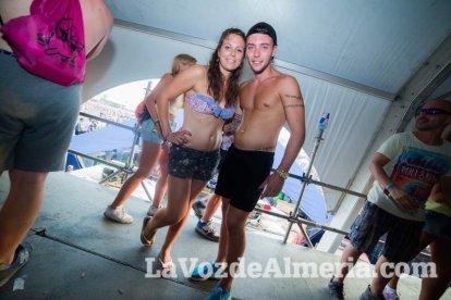 Celebración del Festival de Música Electrónica, Dreambeach, en Villaricos.