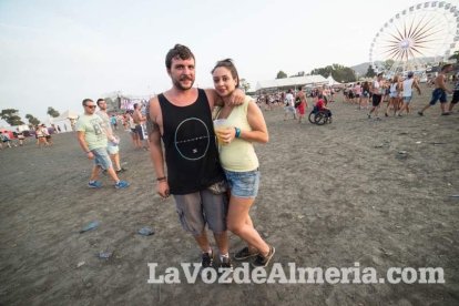 Celebración del Festival de Música Electrónica, Dreambeach, en Villaricos.