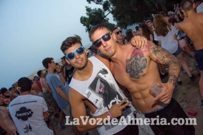 Celebración del Festival de Música Electrónica, Dreambeach, en Villaricos.