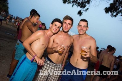 Celebración del Festival de Música Electrónica, Dreambeach, en Villaricos.