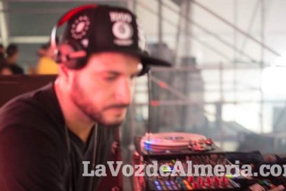 Celebración del Festival de Música Electrónica, Dreambeach, en Villaricos.