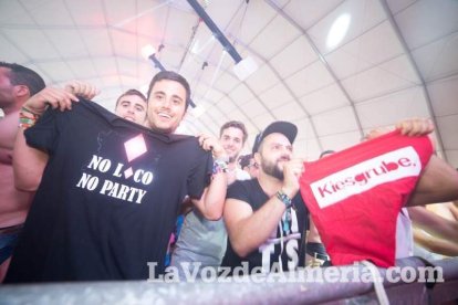 Celebración del Festival de Música Electrónica, Dreambeach, en Villaricos.