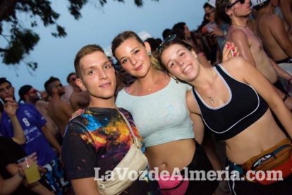 Celebración del Festival de Música Electrónica, Dreambeach, en Villaricos.