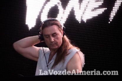 Celebración del Festival de Música Electrónica, Dreambeach, en Villaricos.