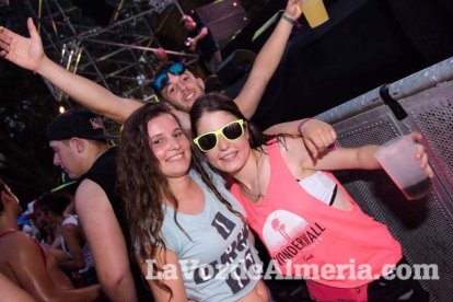 Celebración del Festival de Música Electrónica, Dreambeach, en Villaricos.
