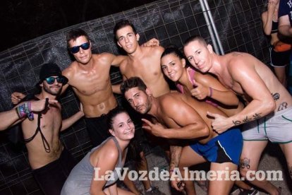 Celebración del Festival de Música Electrónica, Dreambeach, en Villaricos.
