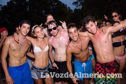 Celebración del Festival de Música Electrónica, Dreambeach, en Villaricos.