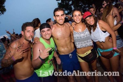 Celebración del Festival de Música Electrónica, Dreambeach, en Villaricos.