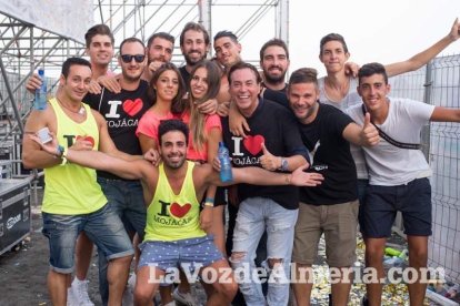 Celebración del Festival de Música Electrónica, Dreambeach, en Villaricos.